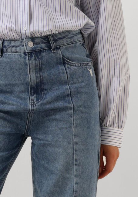 Blaue ALIX THE LABEL Wide jeans LADIES WOVEN SOFT DENIM WIDE LEG PANTS - large