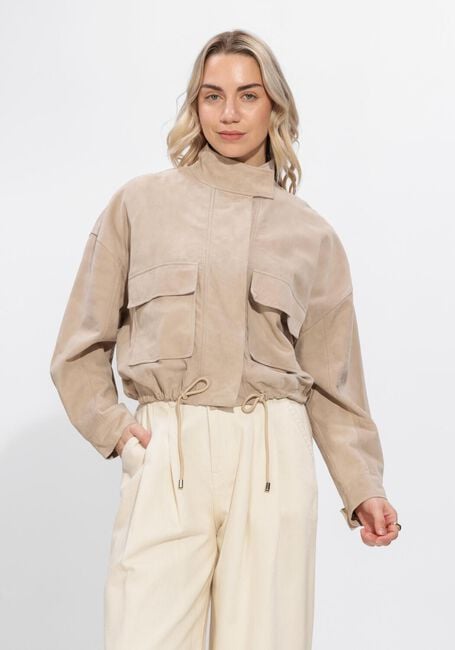 Beige IBANA Jacken JIGO SUEDE - large