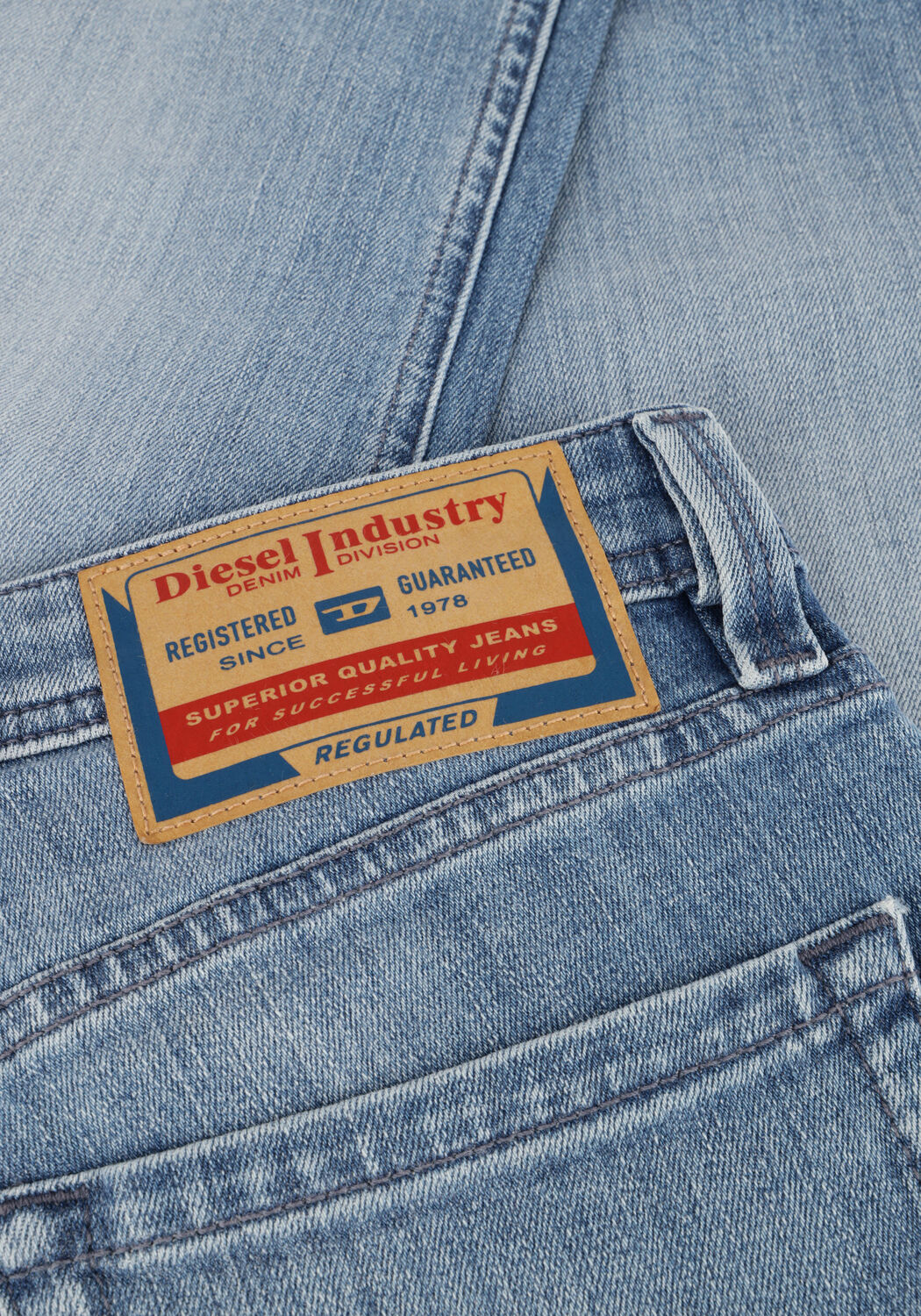 Hellblau DIESEL Straight leg jeans 1985 LARKEE - large