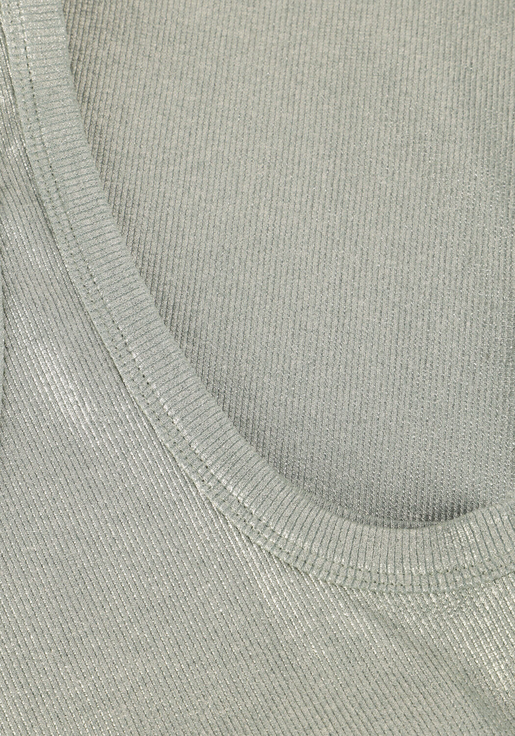 Gr&uuml;ne SUMMUM Top RIB TANKTOP COTTON RIB - large