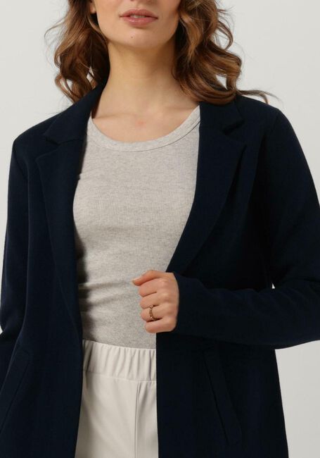 Blaue KNIT-TED Strickjacke SAMMIE - large