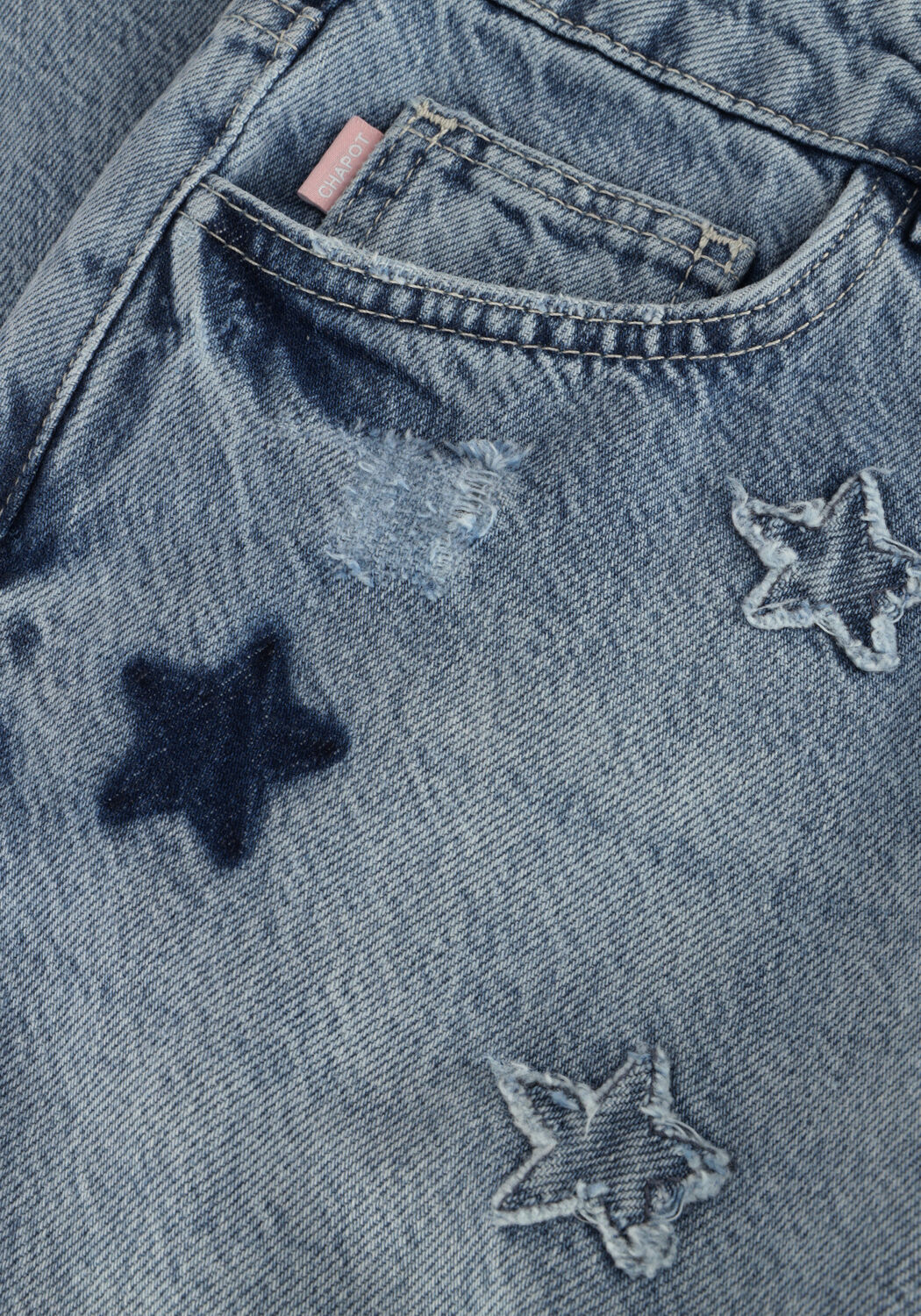 Blaue FABIENNE CHAPOT Straight leg jeans LOLA STRAIGHT JEANS - large