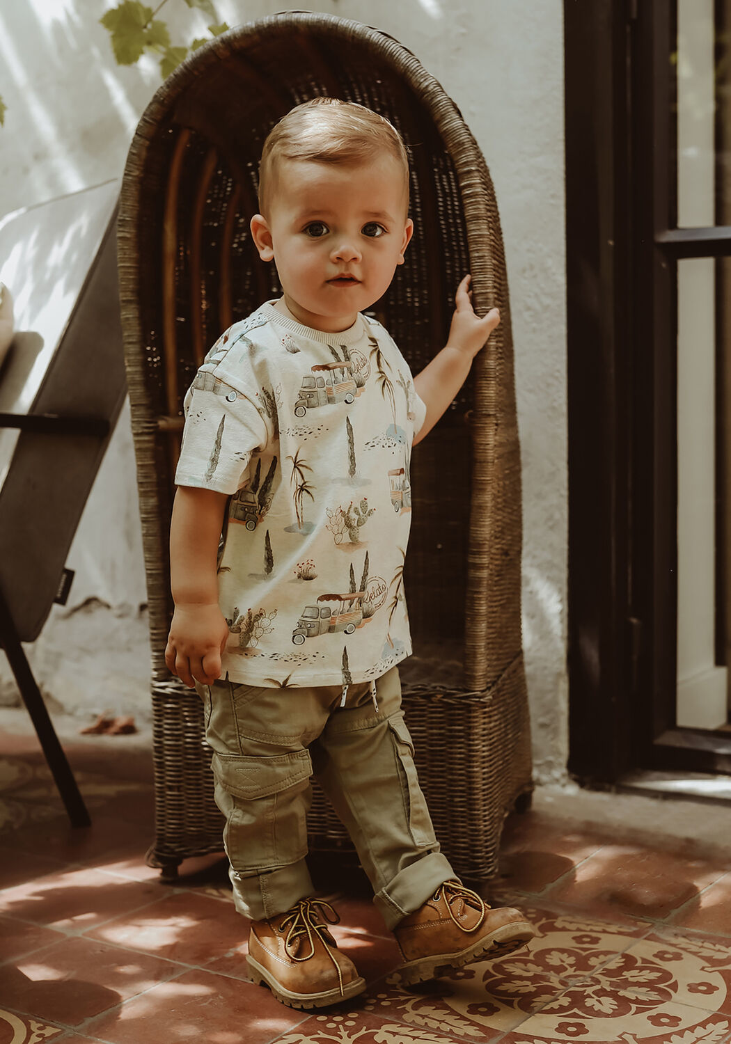 Mehrfarbige/Bunte YOUR WISHES T-shirt ADRI GELATO LIFE - large