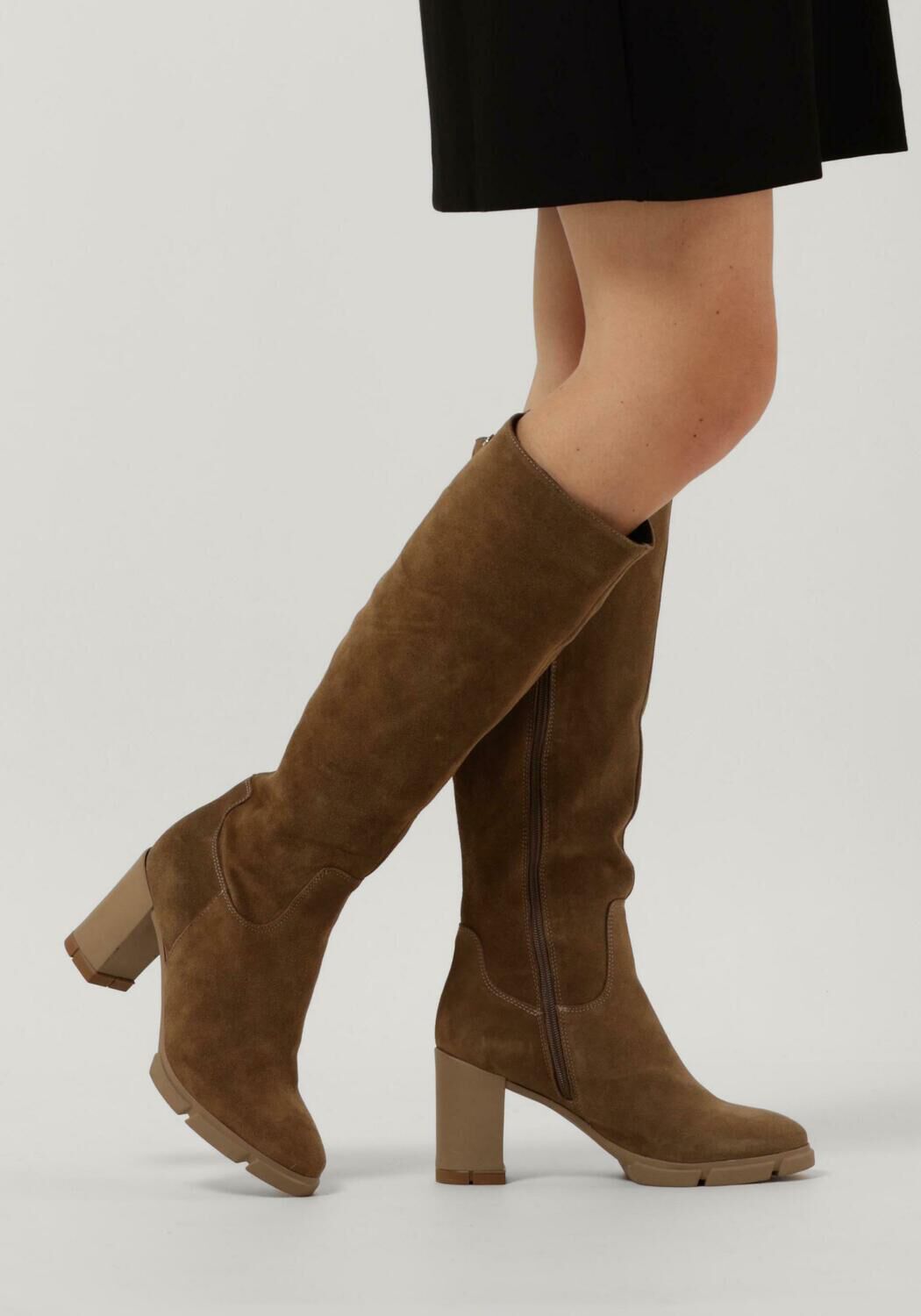 Taupe NOTRE-V Hohe Stiefel 05-104 - large