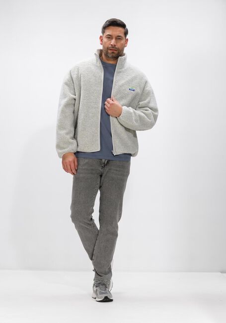 Hellgrau AMERICAN VINTAGE Strickjacke HOKTOWN ZIP - large