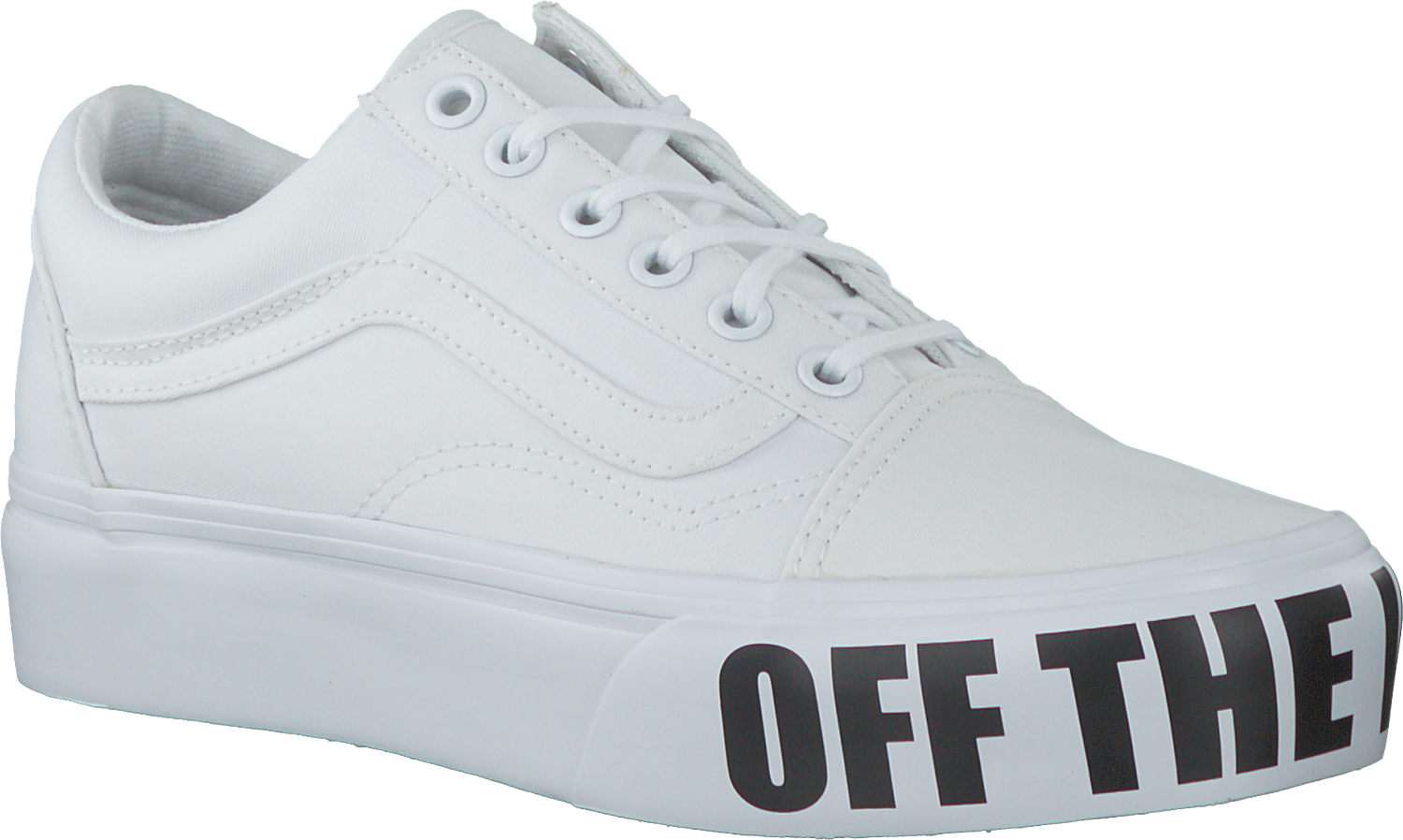 Weiße VANS Sneaker OLD SKOOL PLATFORM - Omoda Weiße VANS Sneaker OLD SKOOL PLATFORM - Omoda