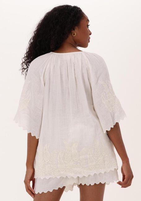 Weiße SISSEL EDELBO Blusen SANDRA ORGANIC COTTON BLOUSE - large