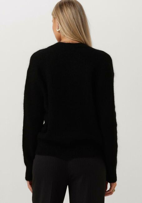 Schwarze SECOND FEMALE Strickjacke BROOKLYN KNIT CARDIGAN - large