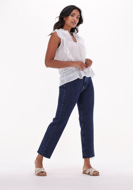 Weiße NEO NOIR Top JULIETTE S VOILE TOP - large