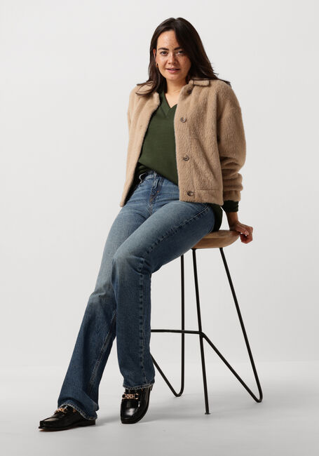 Gr&uuml;ne MSCH COPENHAGEN Sweatshirt MSCHPETUA LMA Q V SWEATSHIRT - large