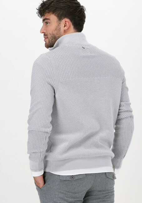 Hellgrau PME LEGEND Pullover HALF ZIP COLLAR COTTON PLATED - large