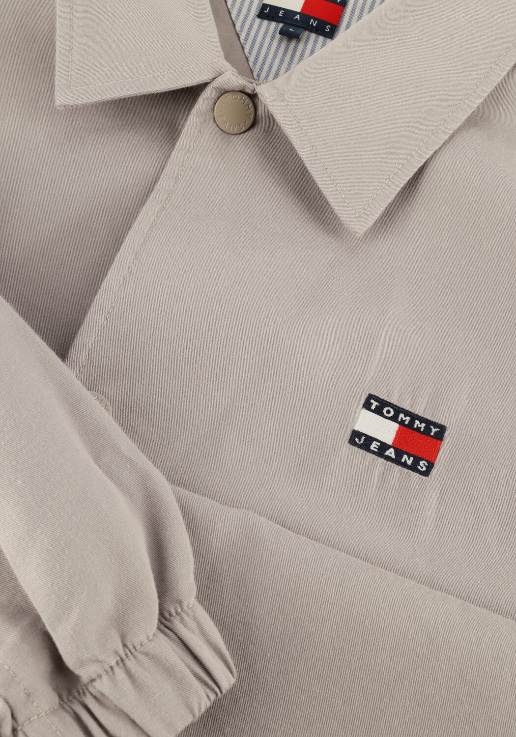 Sand TOMMY JEANS Overshirt TJM SPORT OVERSHIRT - large