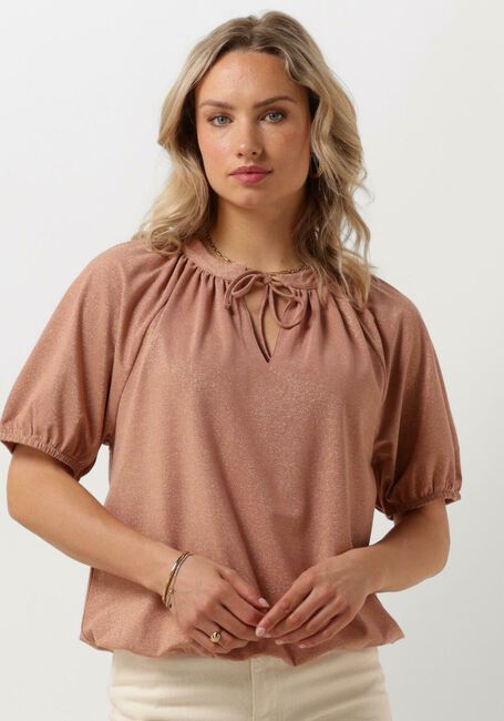 Rosane SUMMUM Top TOP SHORT SLEEVE FLUID LUREX JERSEY - large
