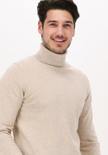 Beige SAINT STEVE Rollkragenpullover COEN - large