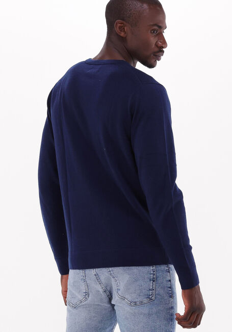 Dunkelblau CALVIN KLEIN Sweatshirt SUPERIOR WOOL CREW NECK SWEATER - large