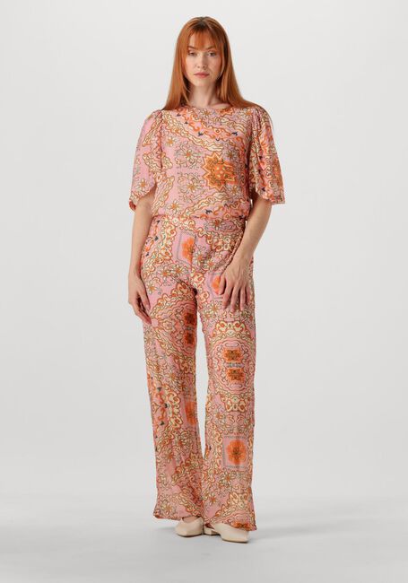 Orangene OBJECT Weite Hose OBJHOLLY HW PANT 138 - large