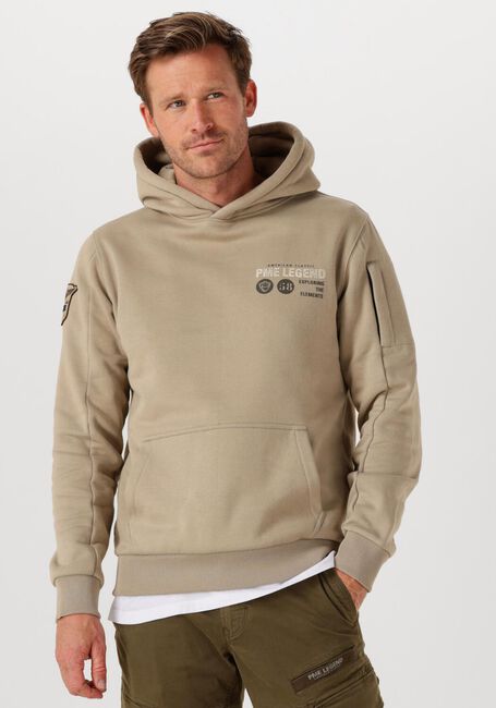 Sand PME LEGEND Sweatshirt 3T CROSS FLEECE - large