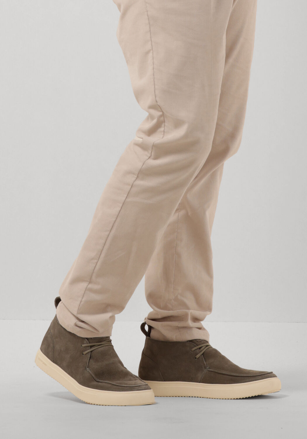 Gr&uuml;ne BLACKSTONE Schn&uuml;rschuhe JERRIK - large