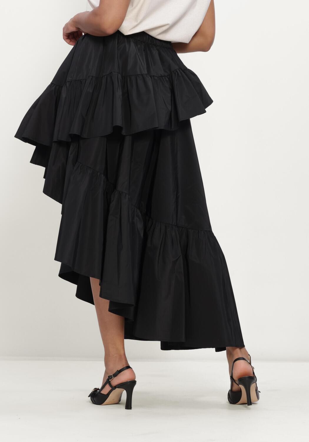 Schwarze JOSH V Maxirock SHANEL SKIRT - large