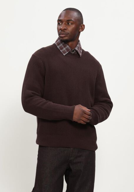 Braune LES DEUX Pullover RIB CREWNECK KNIT - large
