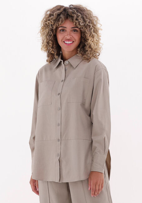 Beige MSCH COPENHAGEN Blusen VISILLA SHIRT - large