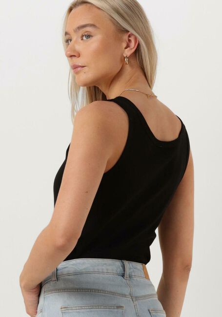 Schwarze SECOND FEMALE Top AMBRA TANKTOP - large