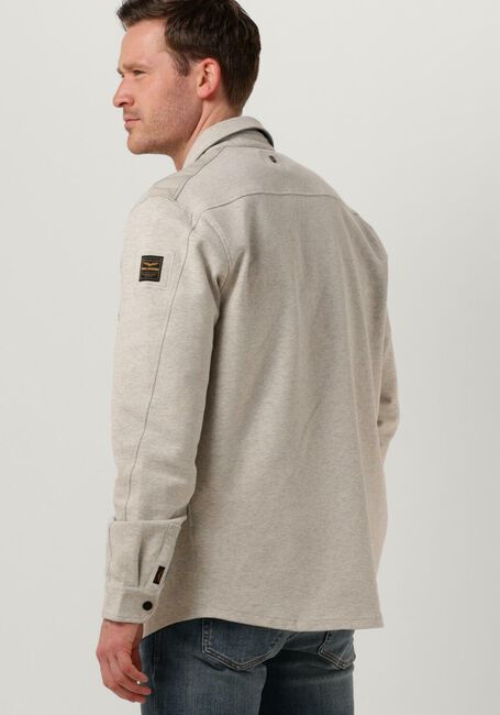 Hellgrau PME LEGEND Overshirt LONG SLEEVE SHIRT SPACER SWEAT OVERSHIRT - large