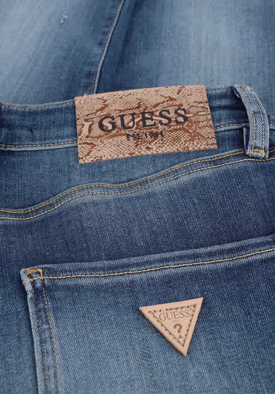 Blaue GUESS Skinny jeans ULTIMATE SKINNY - large
