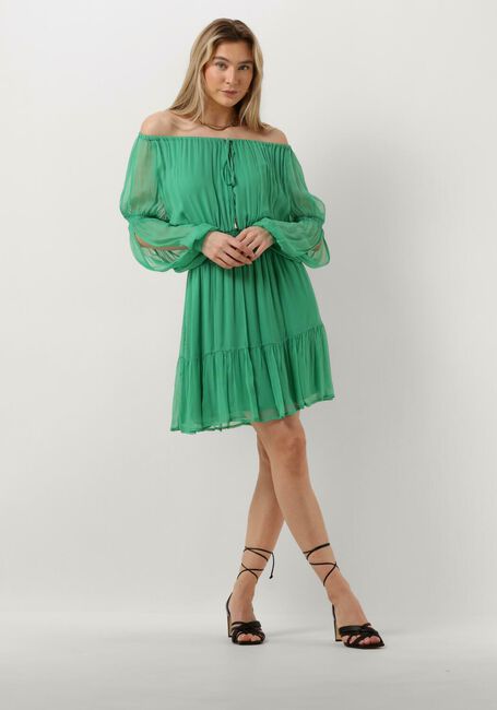 Grüne LIU JO Minikleid CREPONNE DRESS - large