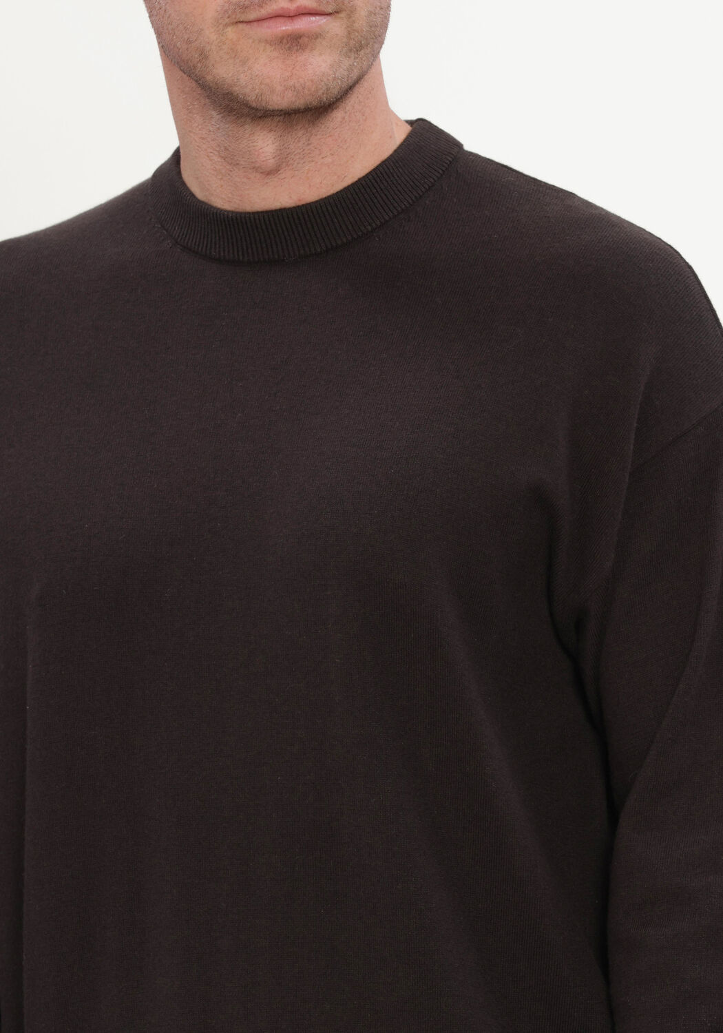 Braune DRYKORN Sweatshirt VALDRIK - large