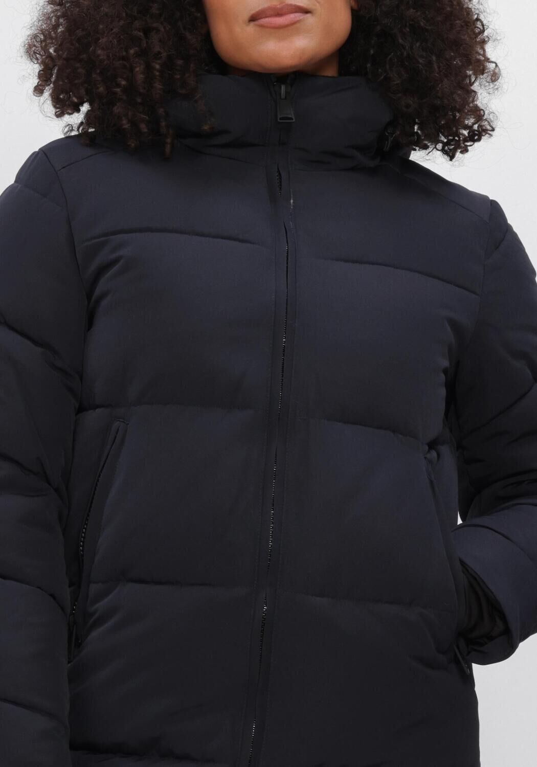 Dunkelblau WITHBLACK Wattierte Jack WBLGLORIAN LONG PUFFER COAT - large