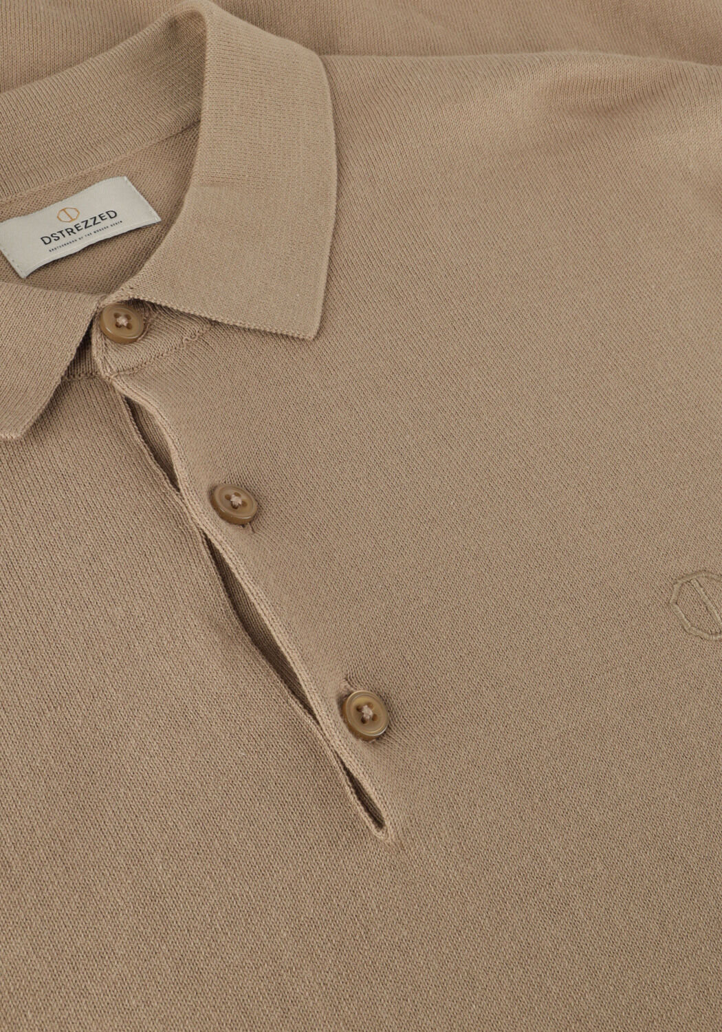 Beige DSTREZZED Polo-Shirt DS_CAMILO POLO - large