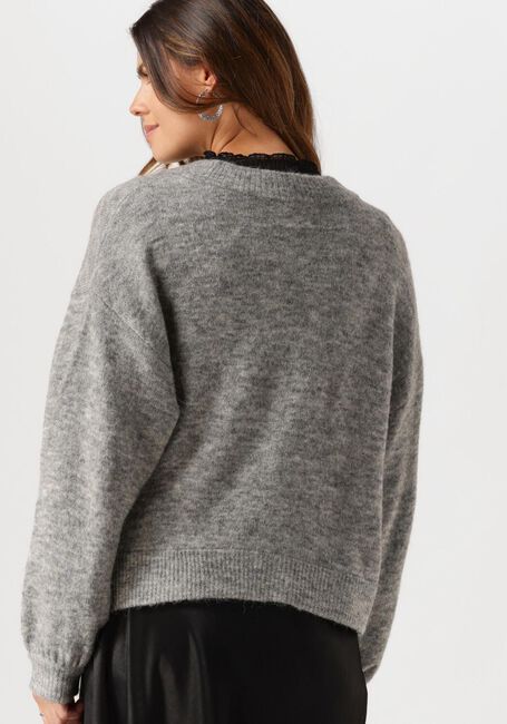 Graue MSCH COPENHAGEN Strickjacke MSCHPETRINELLE HOPE CARDIGAN - large
