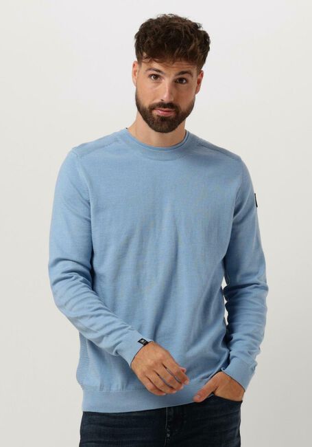 Hellblau VANGUARD Pullover CREWNECK COTTON SLUB - large