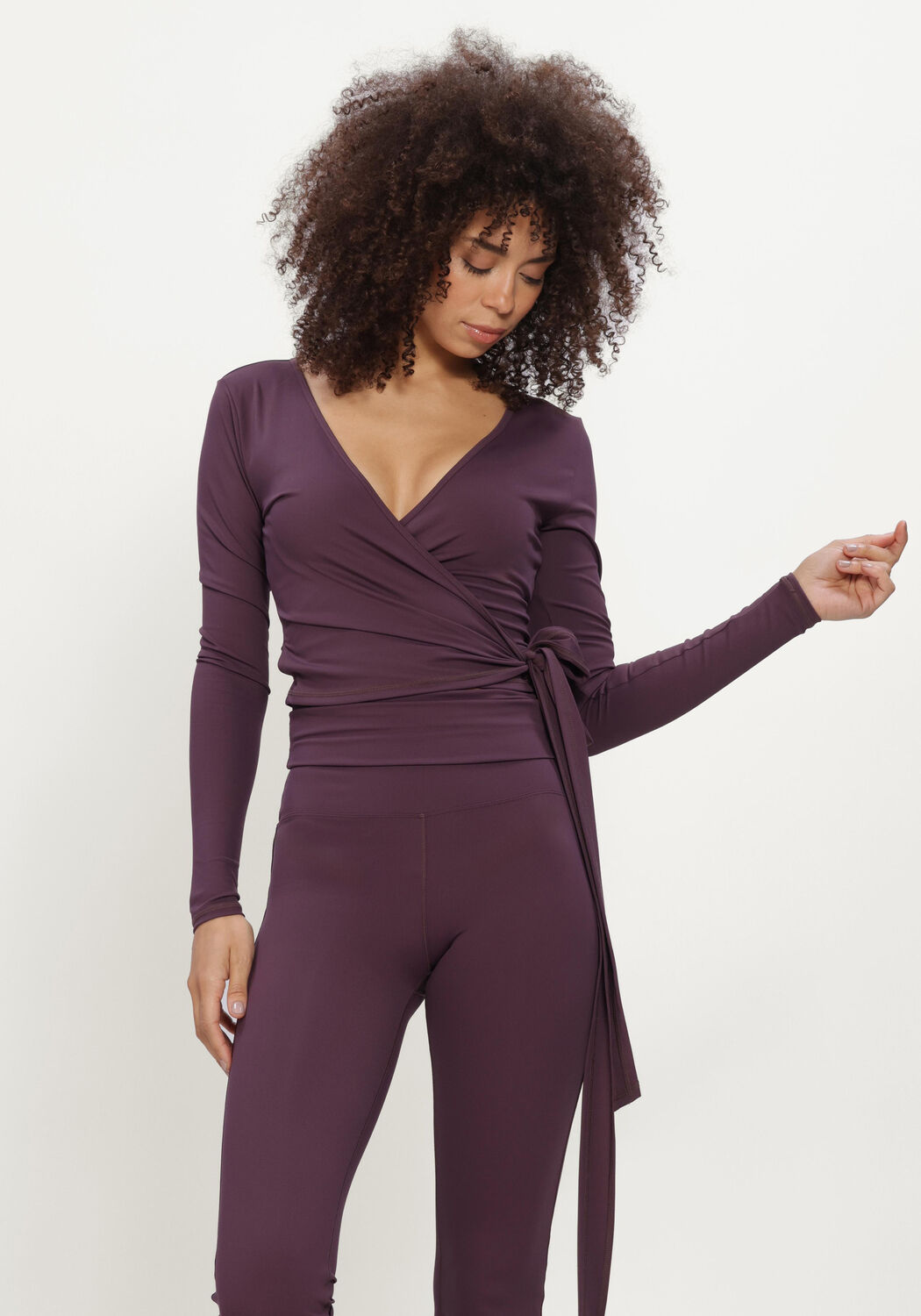 Lilane THE LOLA CLUB Top BRUNA WRAP TOP - large