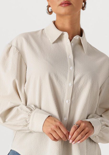 Sand WITHBLACK Blusen WBLCHRISTINA LS   SHIRT - large