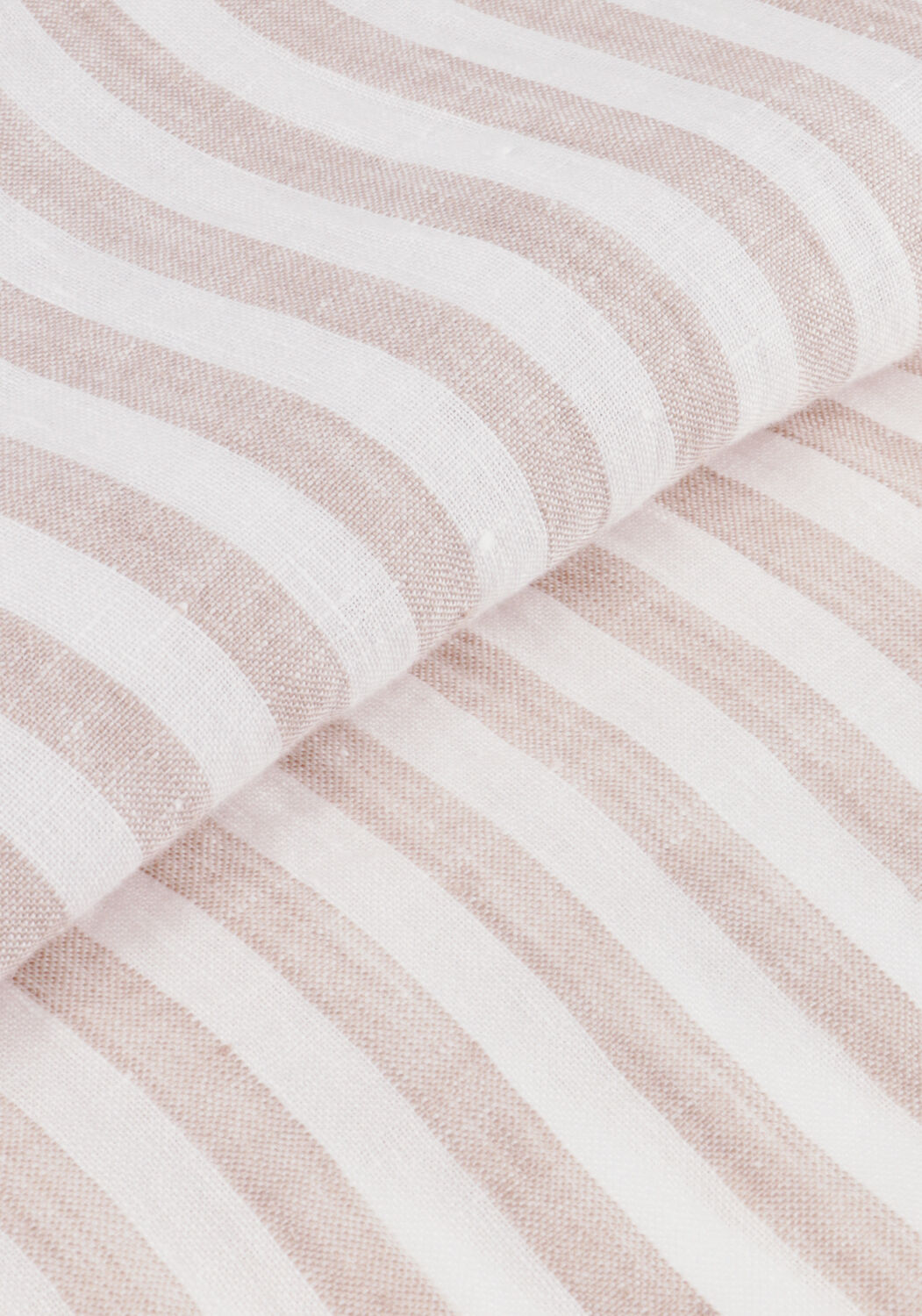 Ecru TOMMY HILFIGER Casual-Oberhemd LINEN ESSENTIAL STRIPE RF SHIRT - large