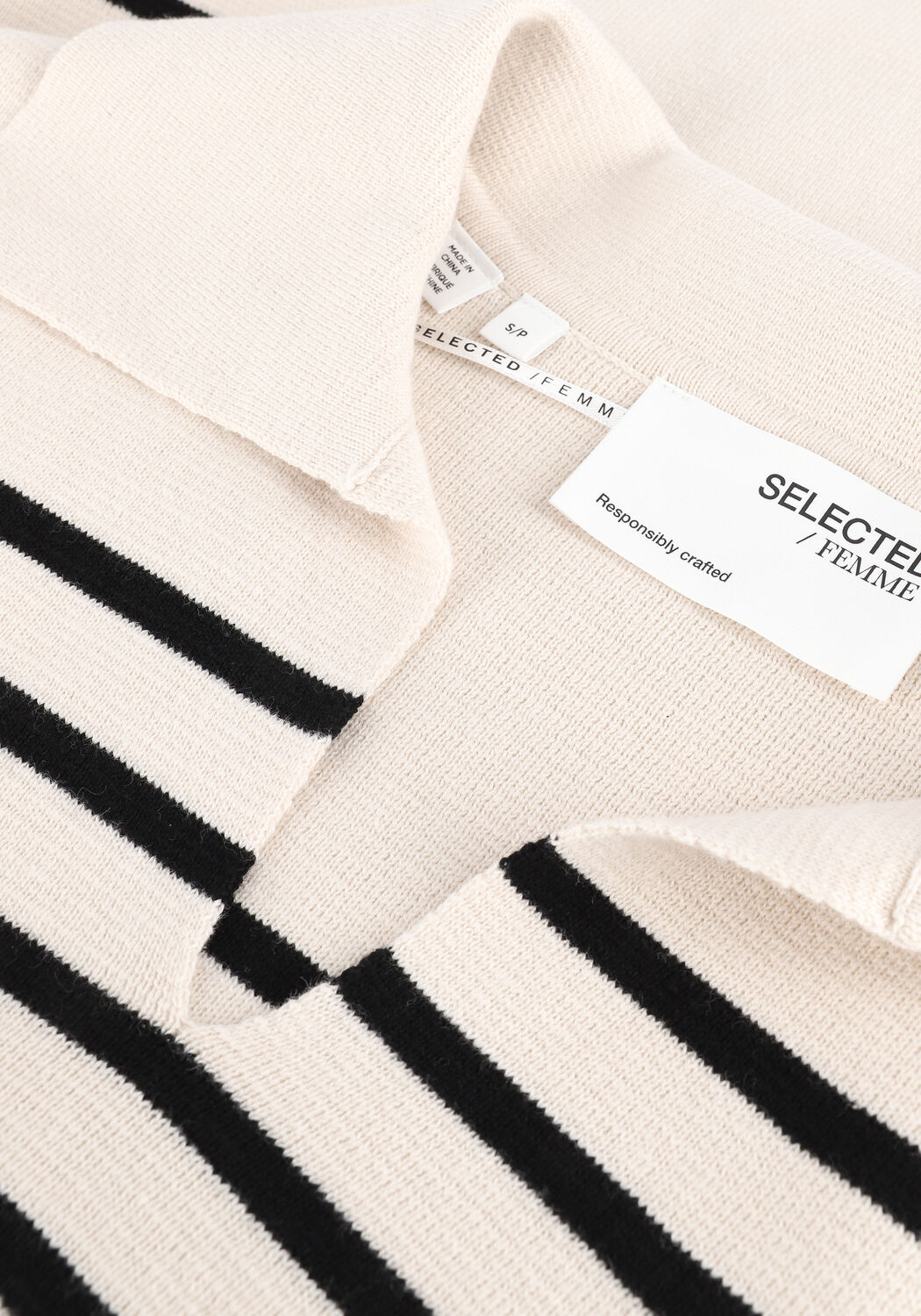 Beige SELECTED WOMEN Spencer SLFLIVA KNIT VEST - large