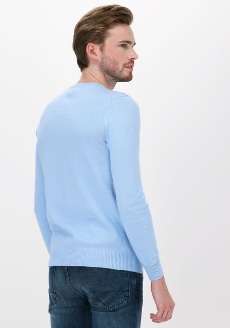 Hellblau LYLE & SCOTT Pullover CREW NECK COTTON MERINO JUMPER - large