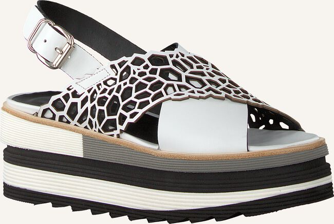 Weiße LAURA BELLARIVA Flache Sandalen 3266BZ Weiße LAURA BELLARIVA Flache Sandalen 3266BZ - large