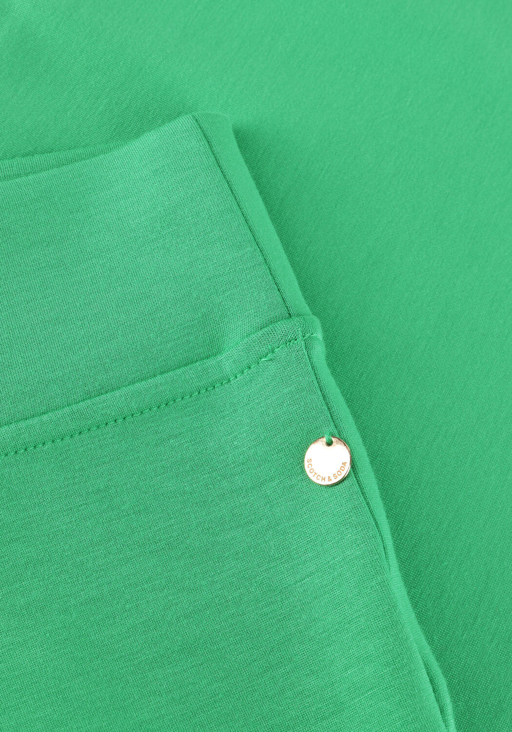 Gr&uuml;ne SCOTCH & SODA Pullover V-NECK SLEEVELESS MODAL SWEATSHIRT - large