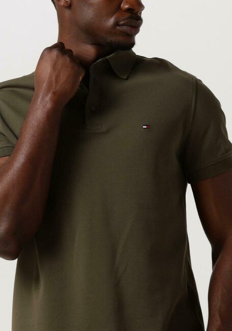 Dunkelgrün TOMMY HILFIGER Polo-Shirt 1985 SLIM POLO - large