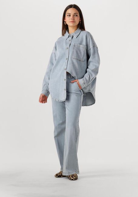 Hellblau MY ESSENTIAL WARDROBE Blusen LARAMW 115 MALO SHIRT - large