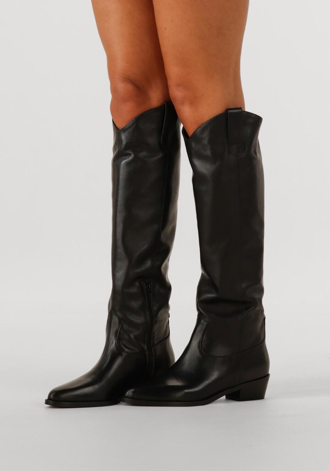 Schwarze NOTRE-V Hohe Stiefel 39495 - large