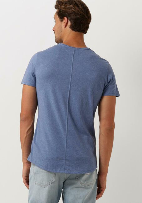 Blaue TOMMY JEANS T-shirt TJM XSLIM JASPE C NECK - large