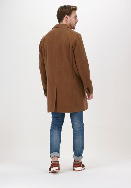 Camelfarbene SELECTED HOMME Mäntel HAGEN W COAT B DARK - large