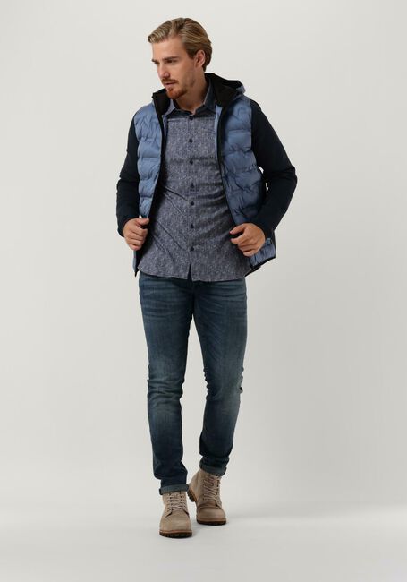Blaue DESOTO Casual-Oberhemd 58028-3 - large