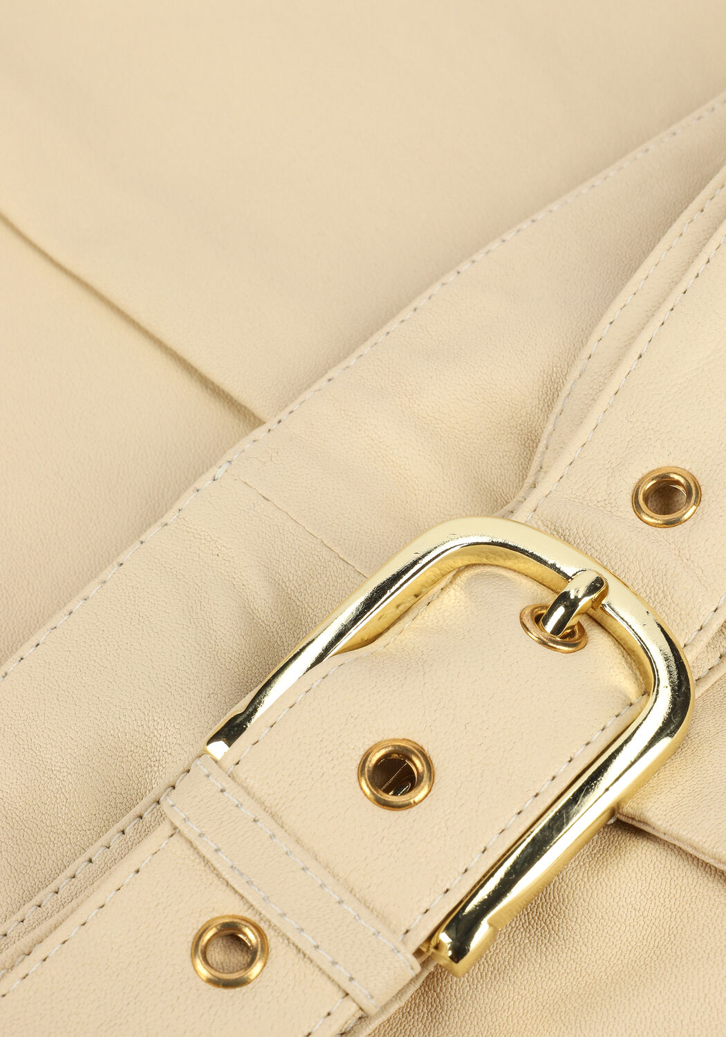 Sand EST'SEVEN Chino EST&rsquo;MISCHA PANTS BELT LEATHER - large