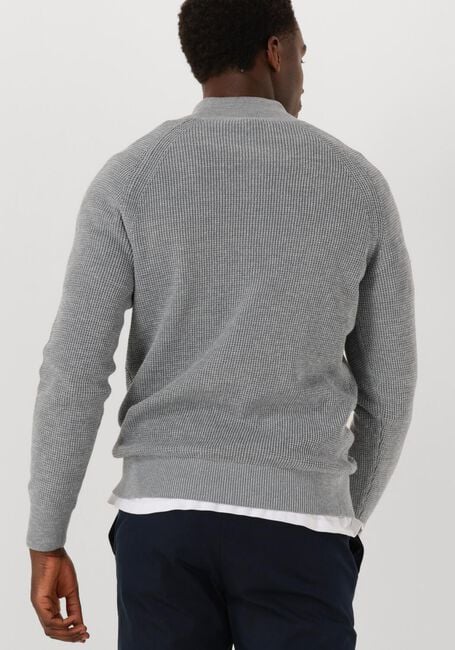 Blaue GENTILUOMO Pullover TURTLE ZIP - large
