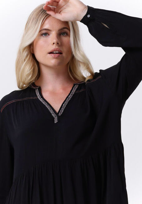 Schwarze BY-BAR Minikleid NOMI EMBROIDERY DRESS - large